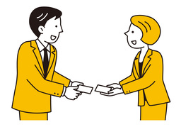 each otherのイラスト